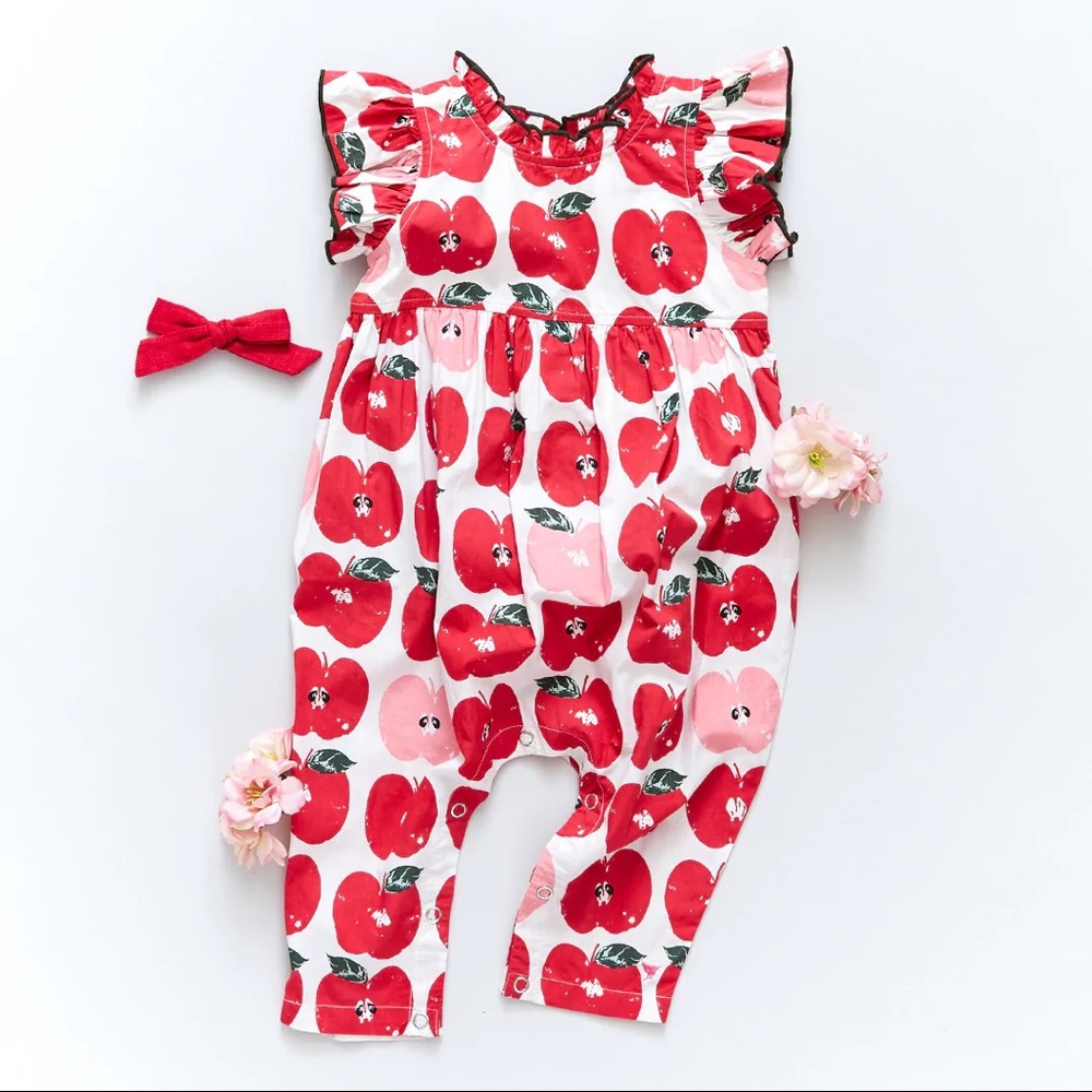 Pink Chicken Apple Jumper